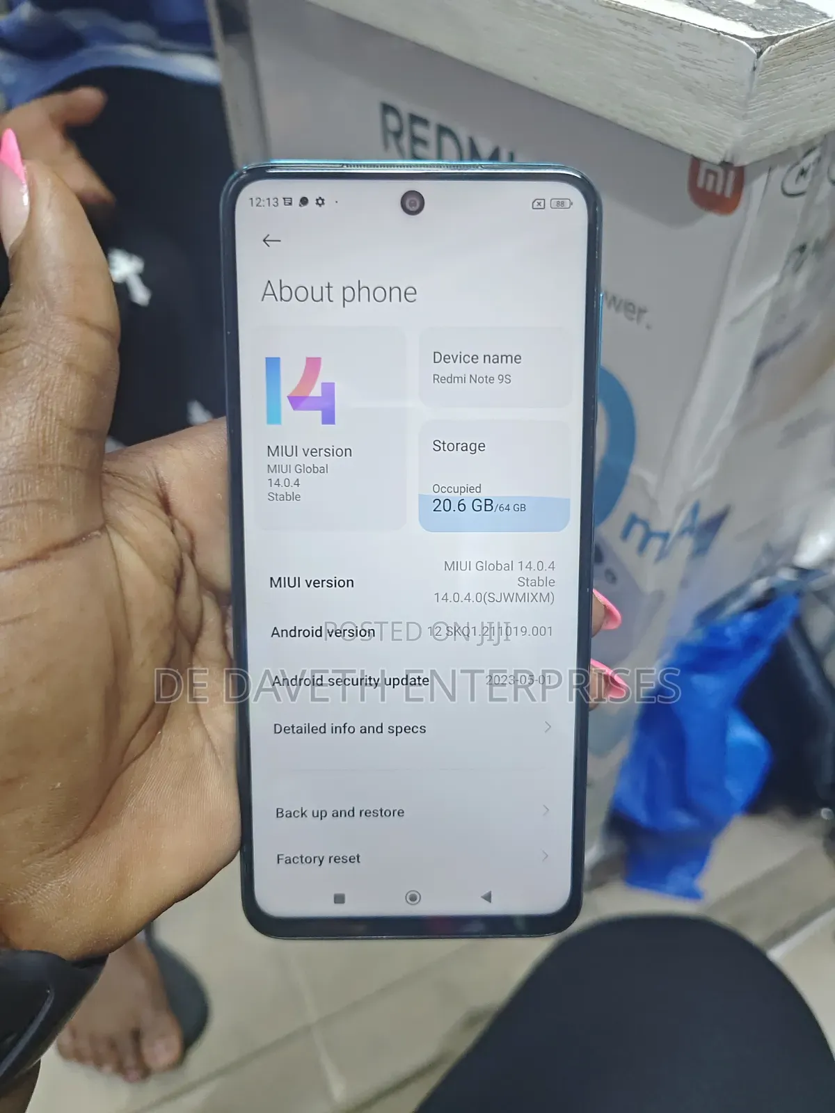 Xiaomi Redmi Note 9S 64 GB