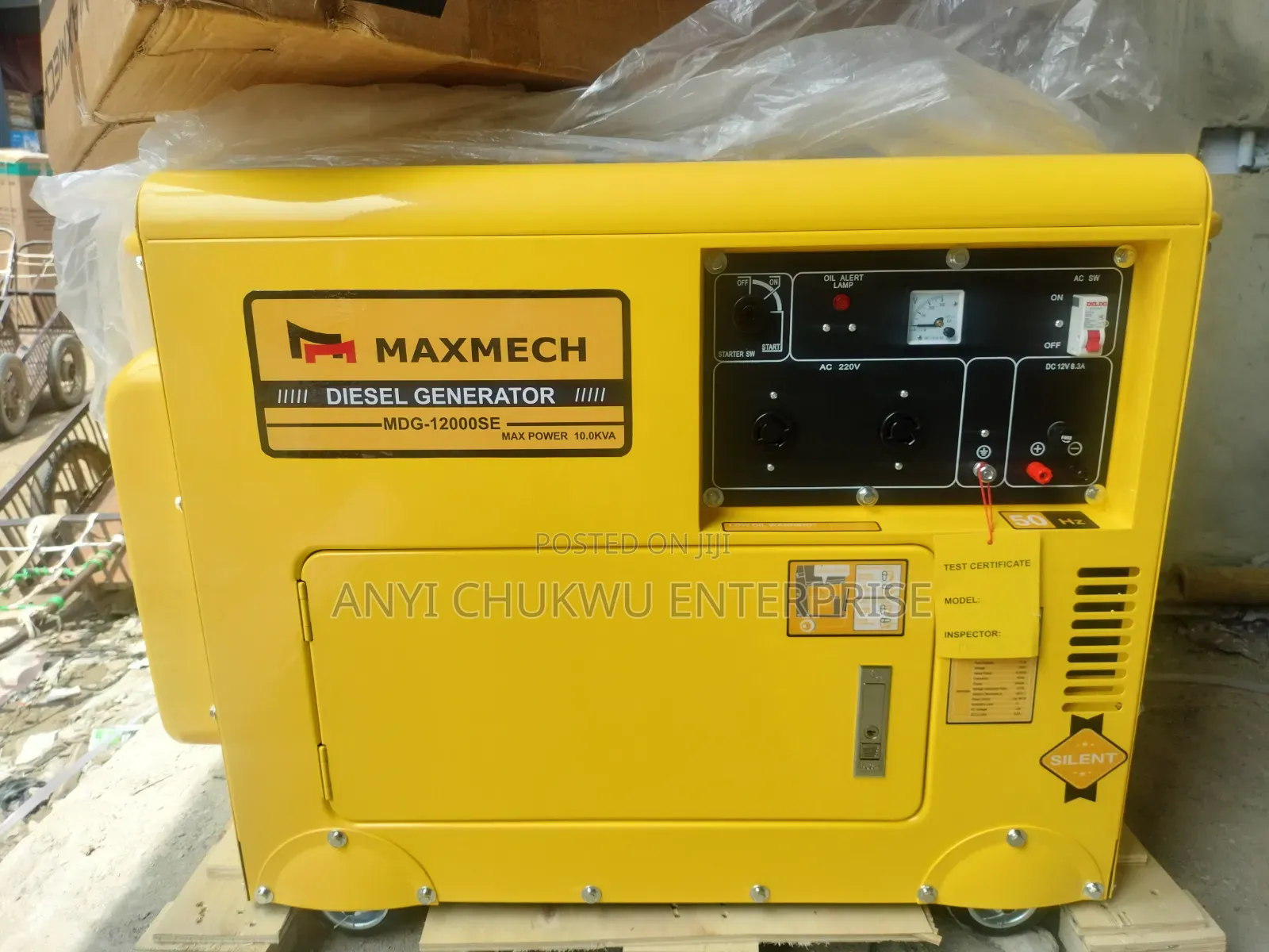 Maxmech 10kva Diesel 💯 Copper Available