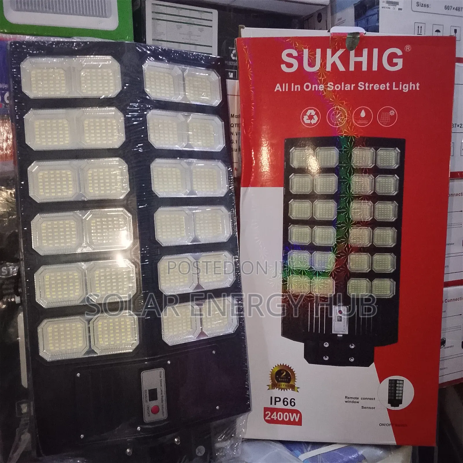 2400w Sukhing All in 1 Solar Street Light
