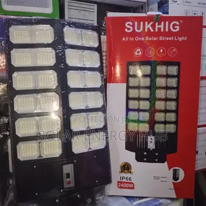 2400w Sukhing All in 1 Solar Street Light