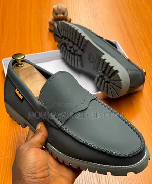 Premium Ash Coloured Men's Loafers