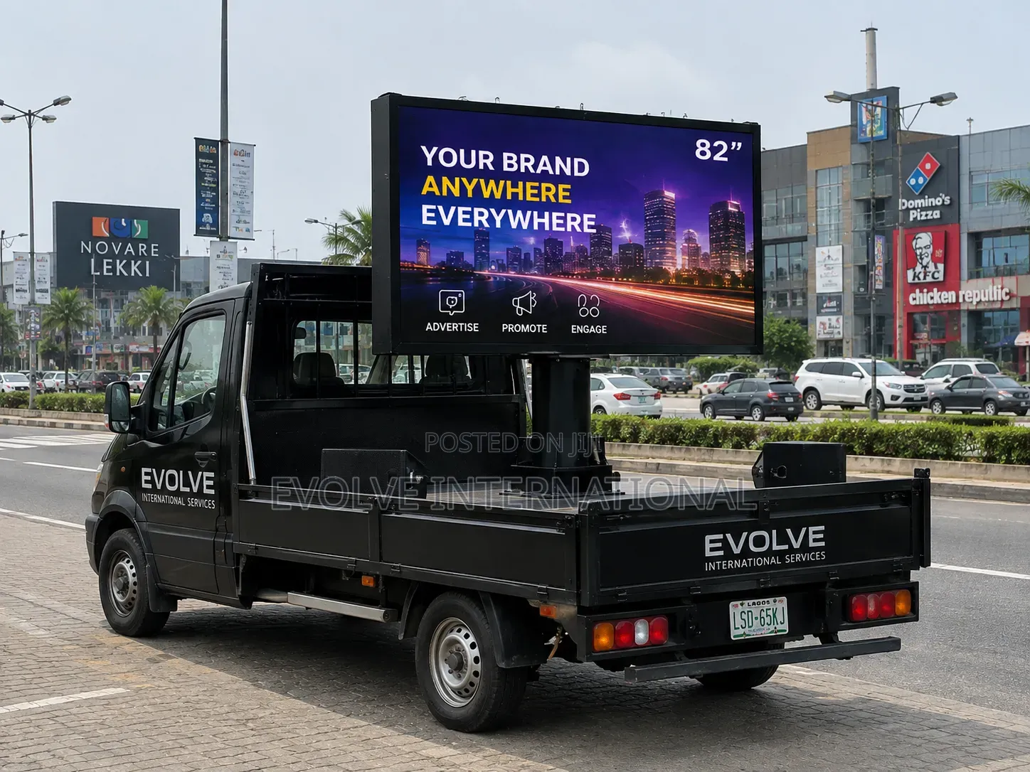 Hire Outdoor Advert Mobile Truck