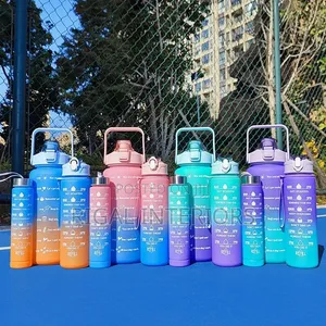 3 in 1 Motivational Water Bottle