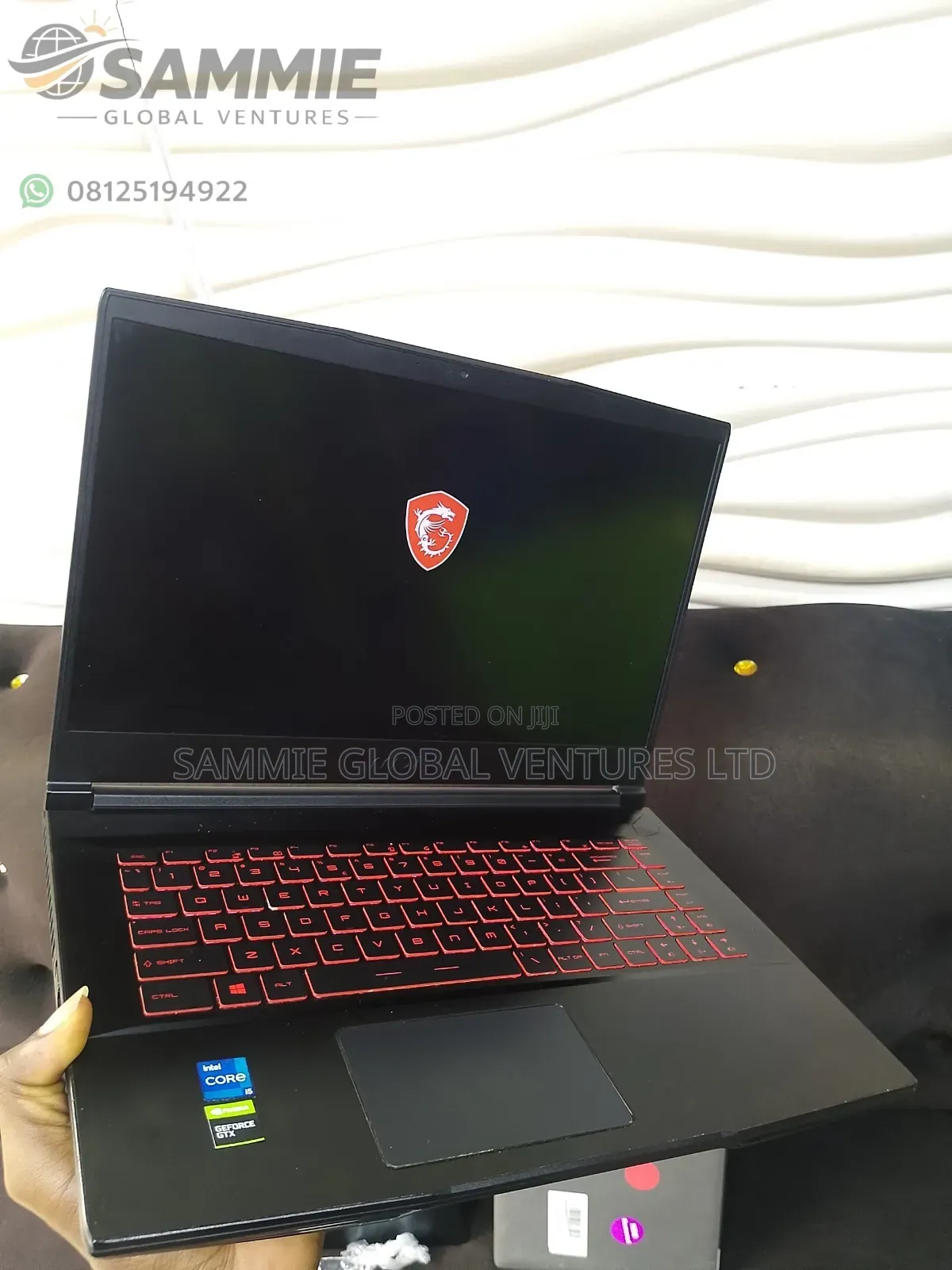 Laptop MSI GF63 8GB Intel Core i5 SSD 256GB