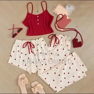 3-in-1 Women’s Loungewear Nightwear Set | Stylish Pyjama Homewear