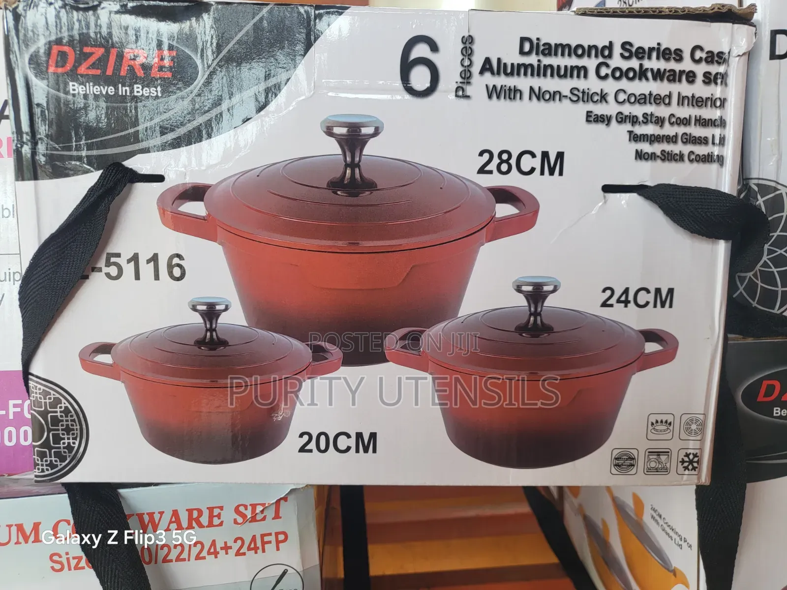 Cast Pot Diamond Series