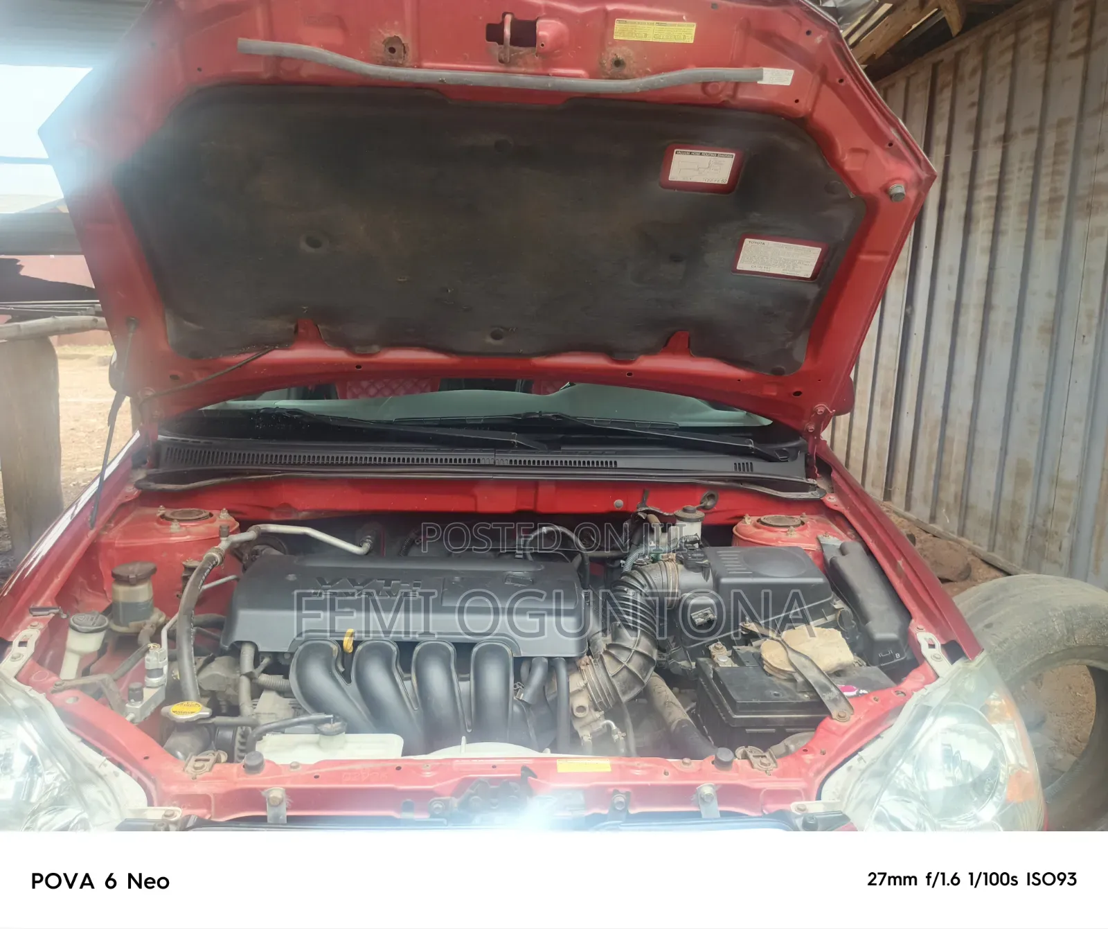 Toyota Corolla 2006 Red