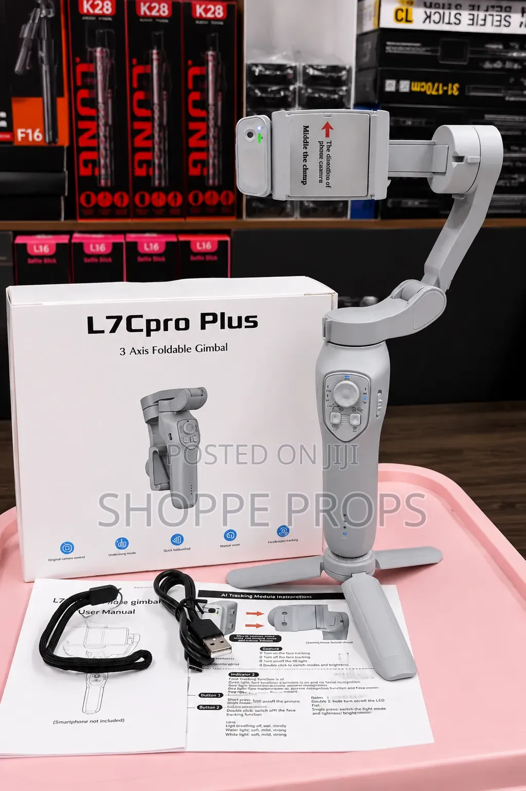 L7c Pro 3-Axis Gimbal Stabilizer