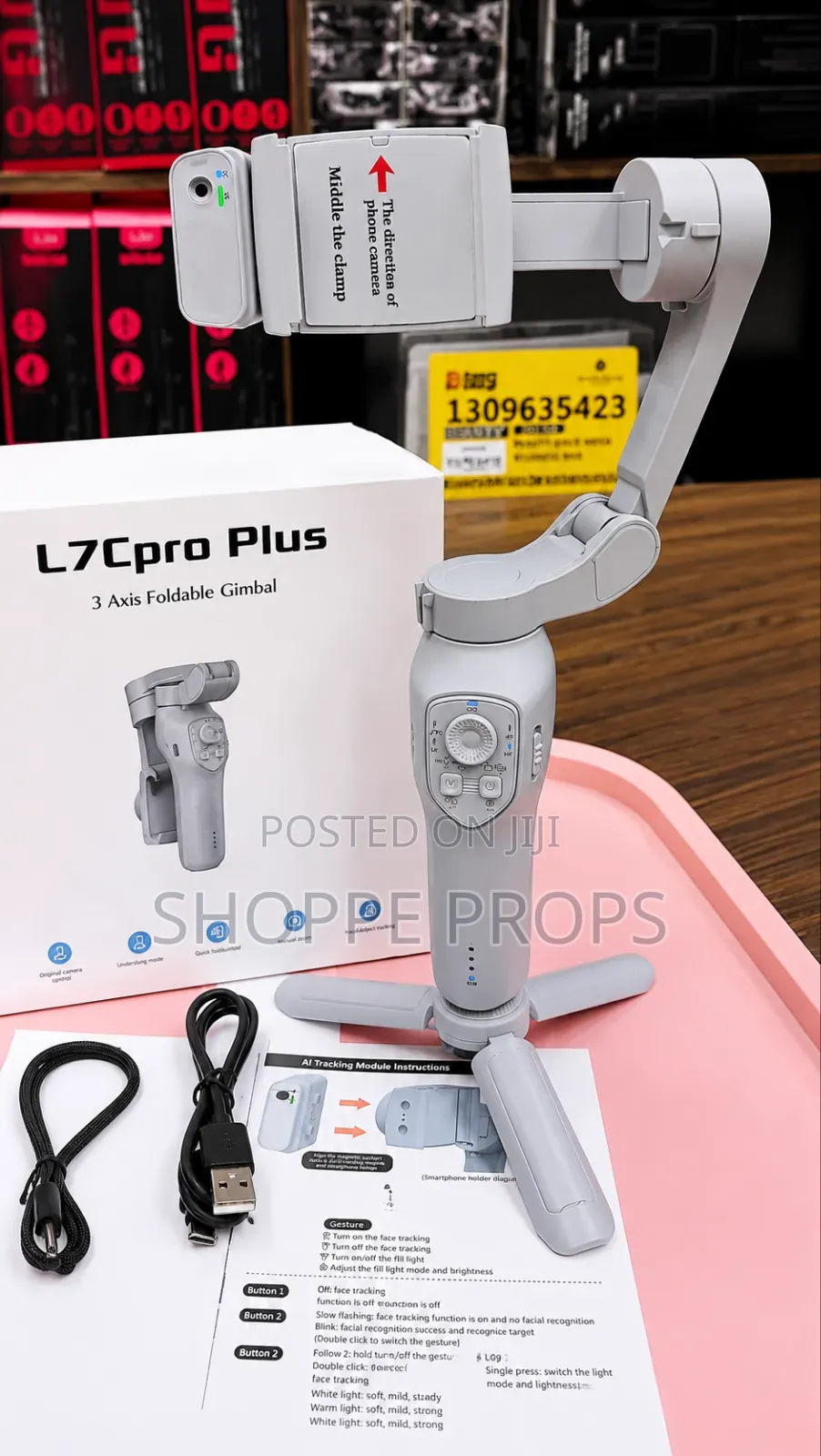 L7c Pro 3-Axis Gimbal Stabilizer