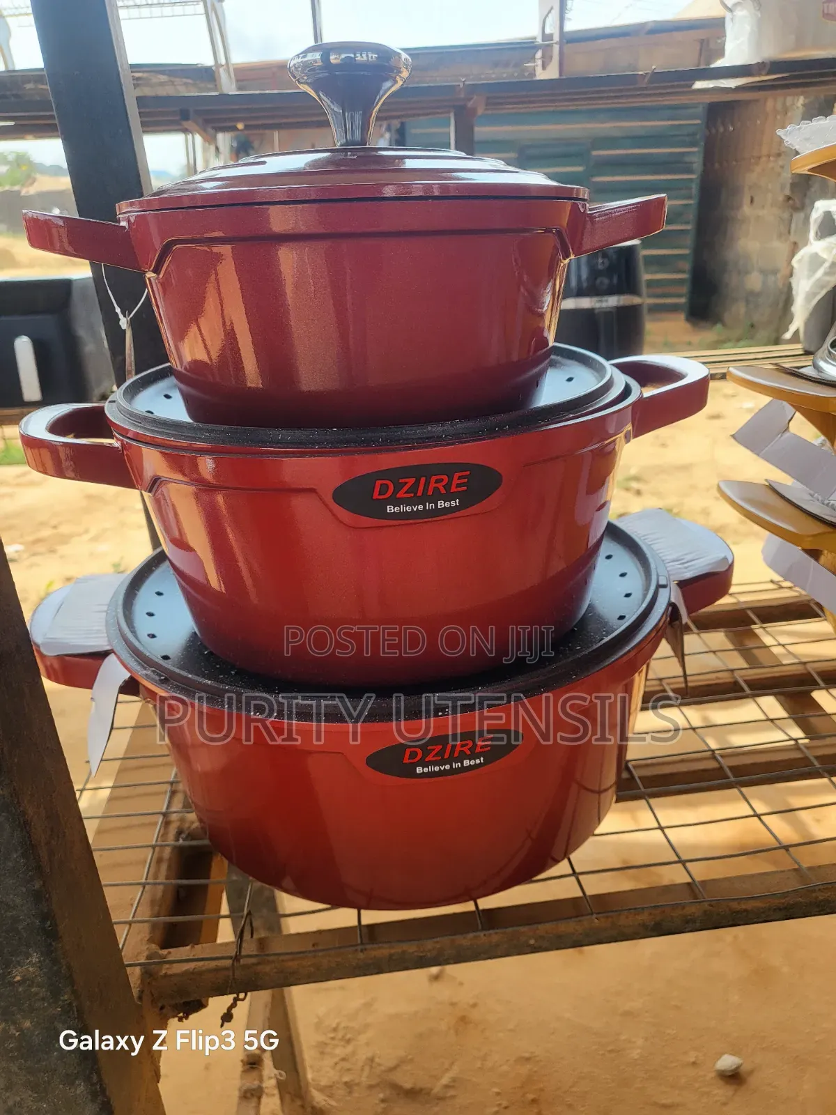 Cast Pot Diamond Series