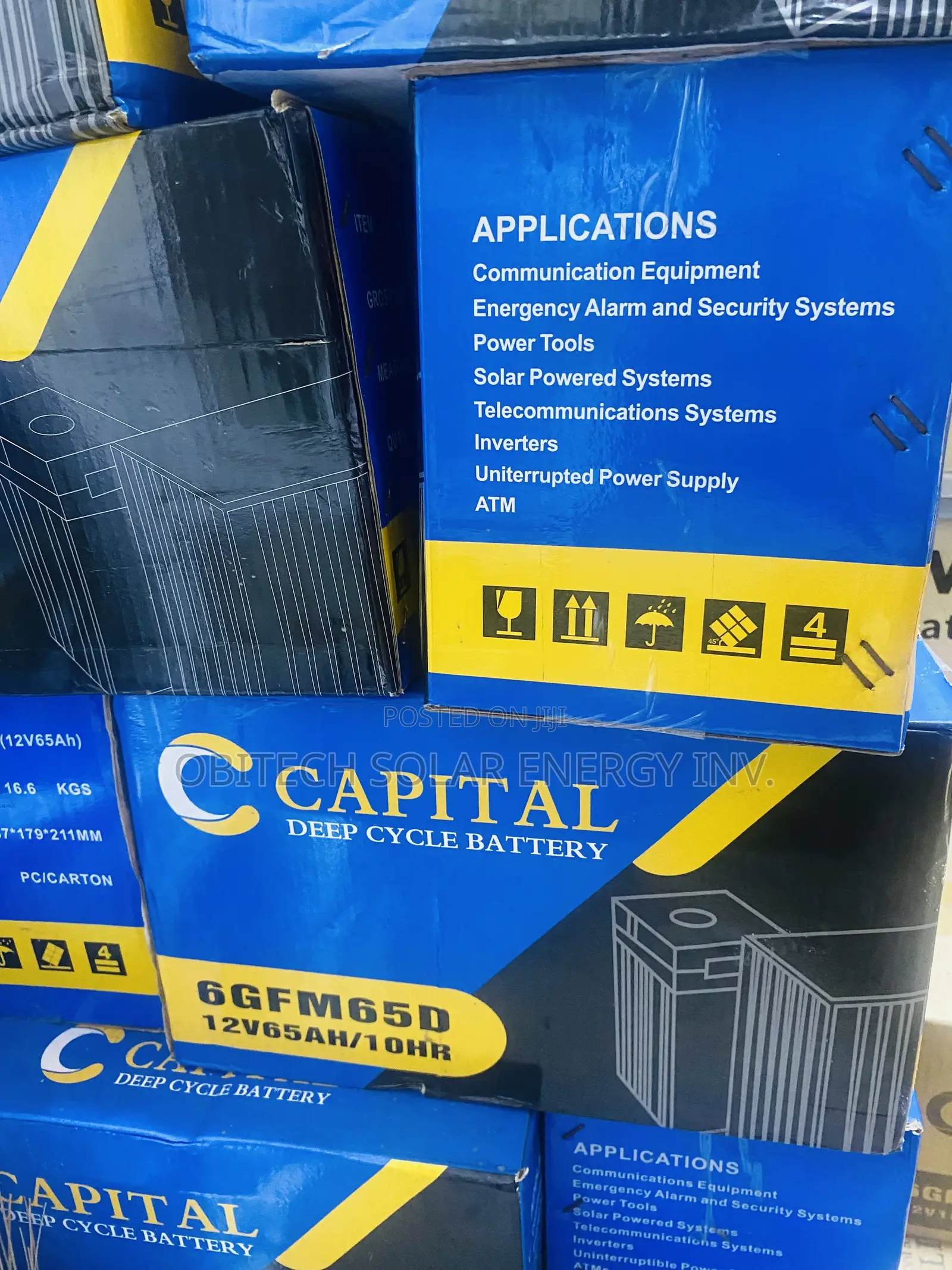65AH 12v Capacity Deep Cycle Battery