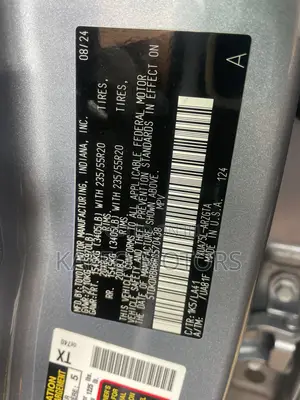 Toyota Highlander Platinum AWD 2024 Blue