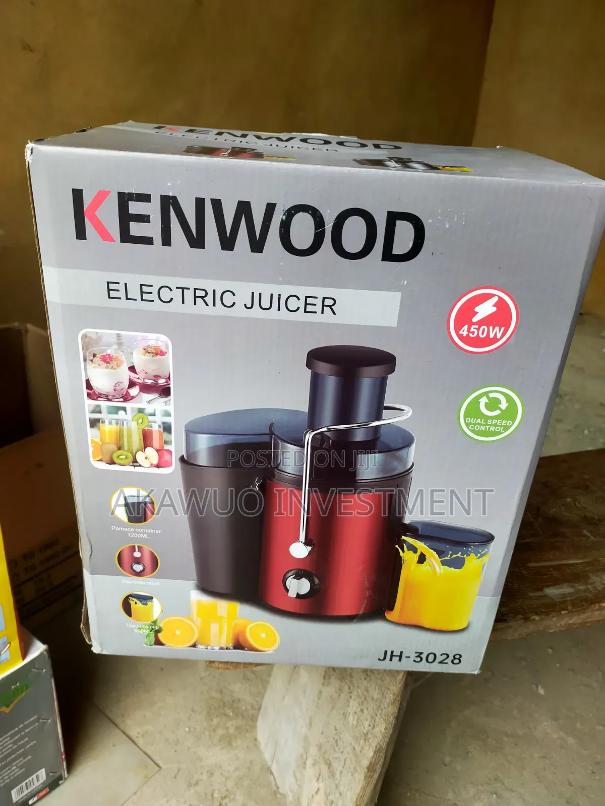 Kenwood Juicer Extractor 430 Watts