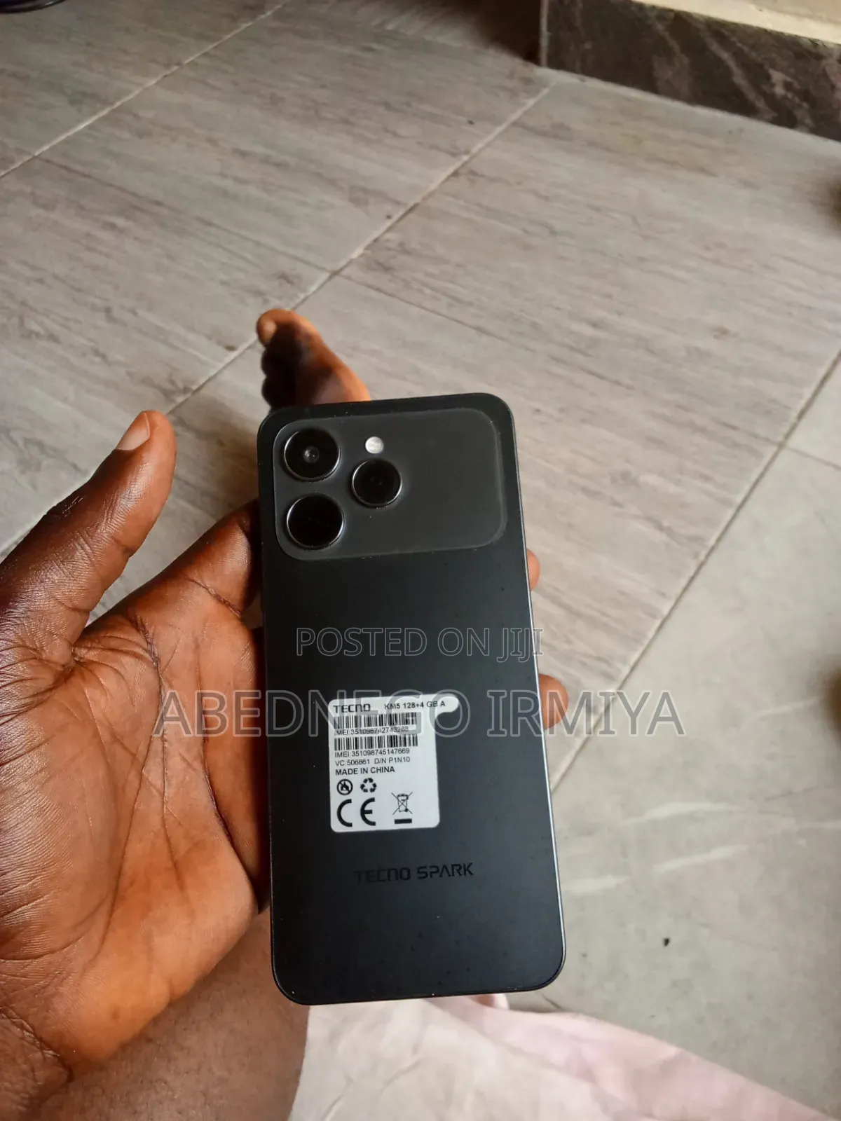 Tecno Spark 40 128 GB Gray