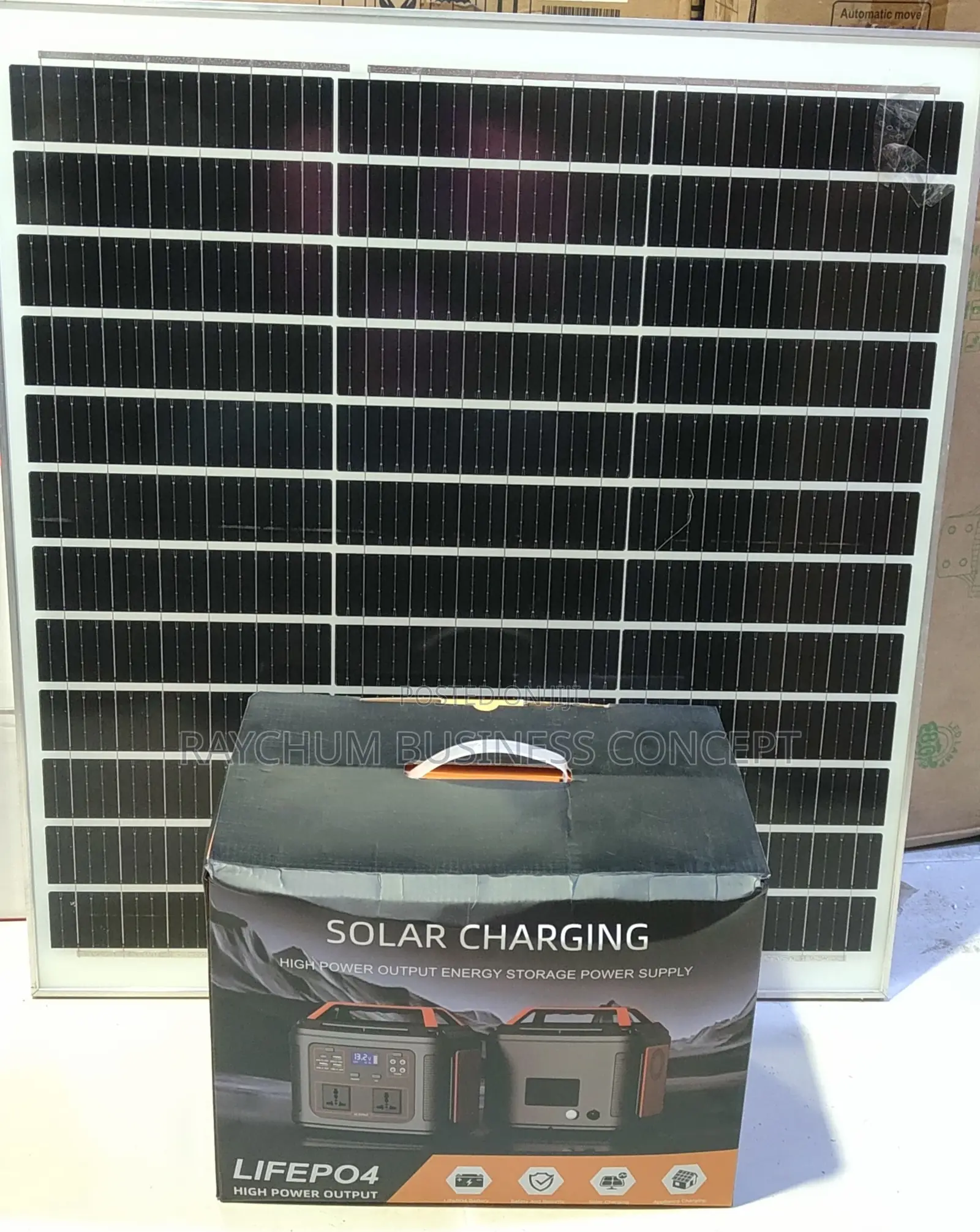 500w Energy Storage System Plus 100w Panel
