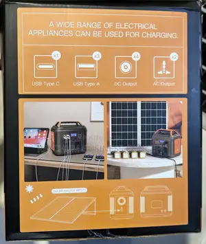 500w Energy Storage System Plus 100w Panel