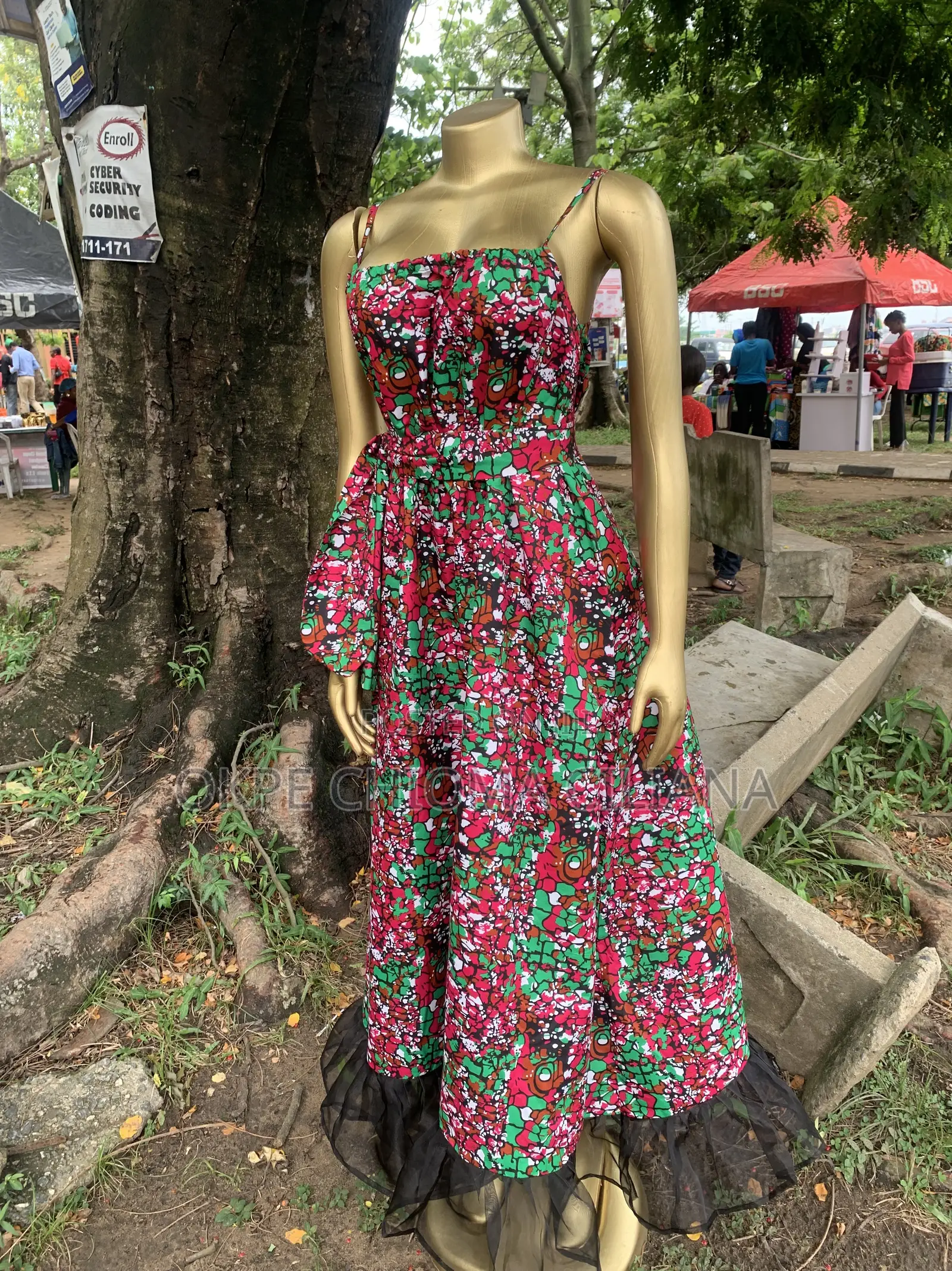 Ankara Free Dress