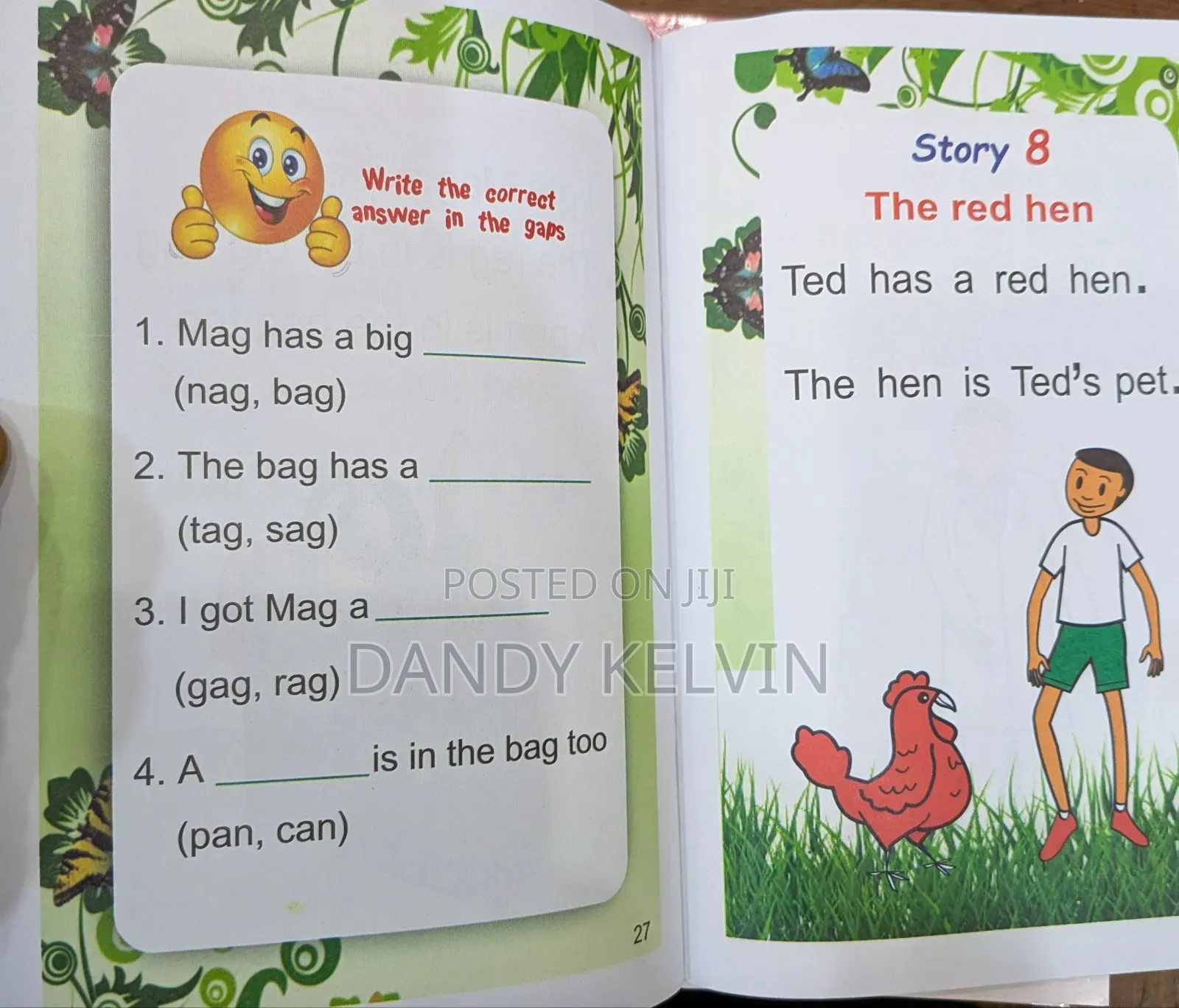 Kids 3 Letter Words Stories