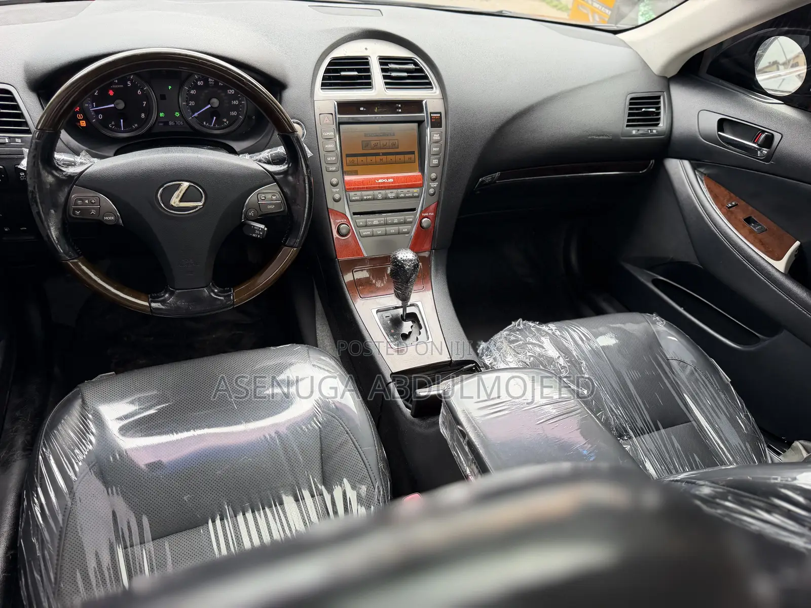 Lexus ES 350 2011 Black
