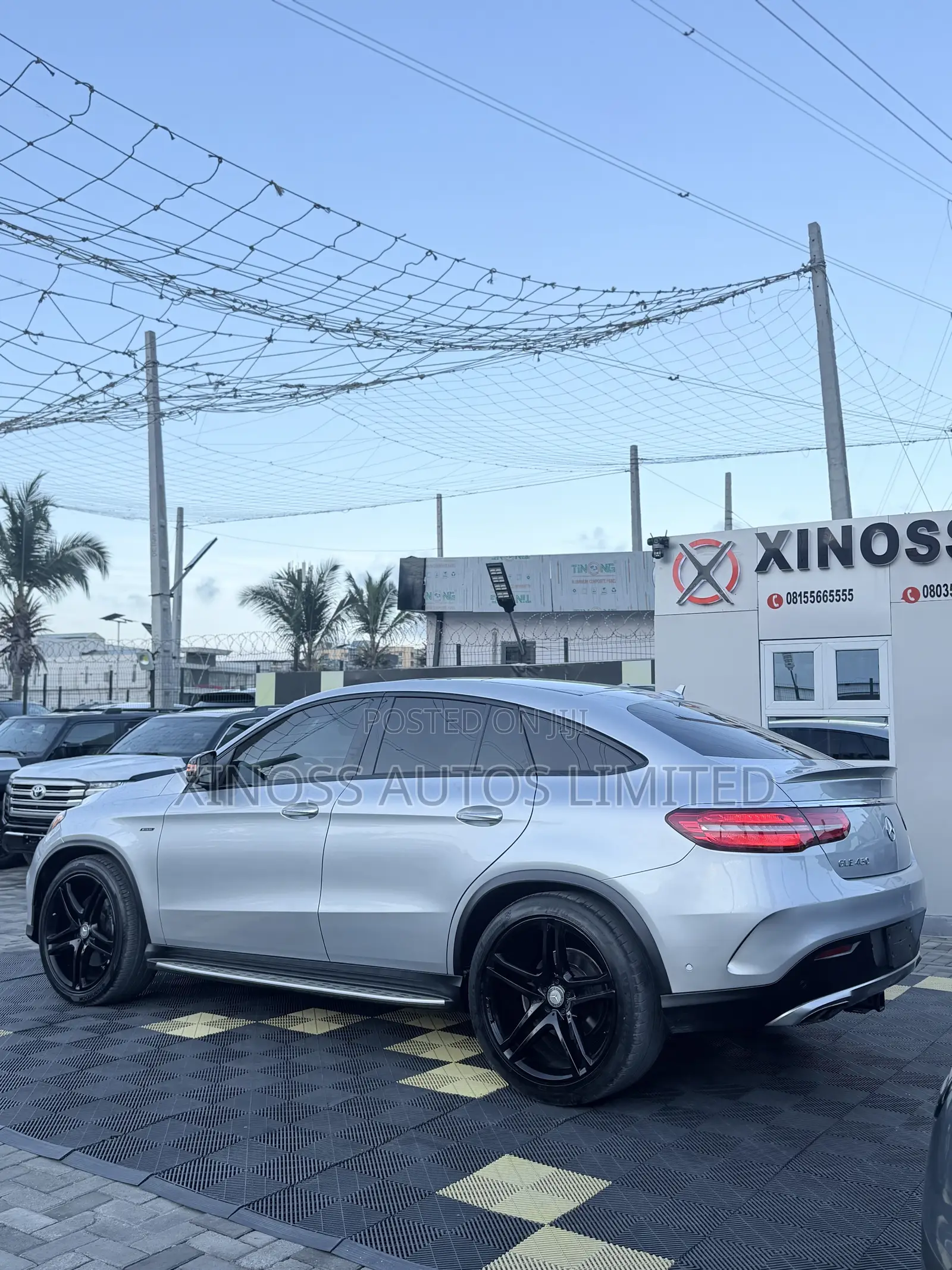 Mercedes-Benz GLE-Class 2016 Silver