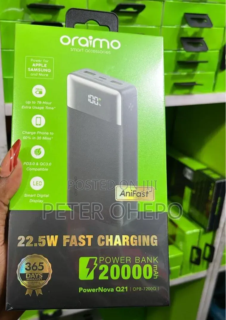 Oraimo Power Bank