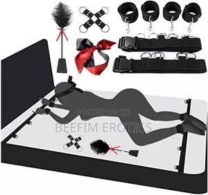Bed BDSM Bondage Accessories Restraints Kit With Eye Mask Sex Toys