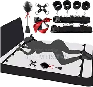 Bed BDSM Bondage Accessories Restraints Kit With Eye Mask Sex Toys