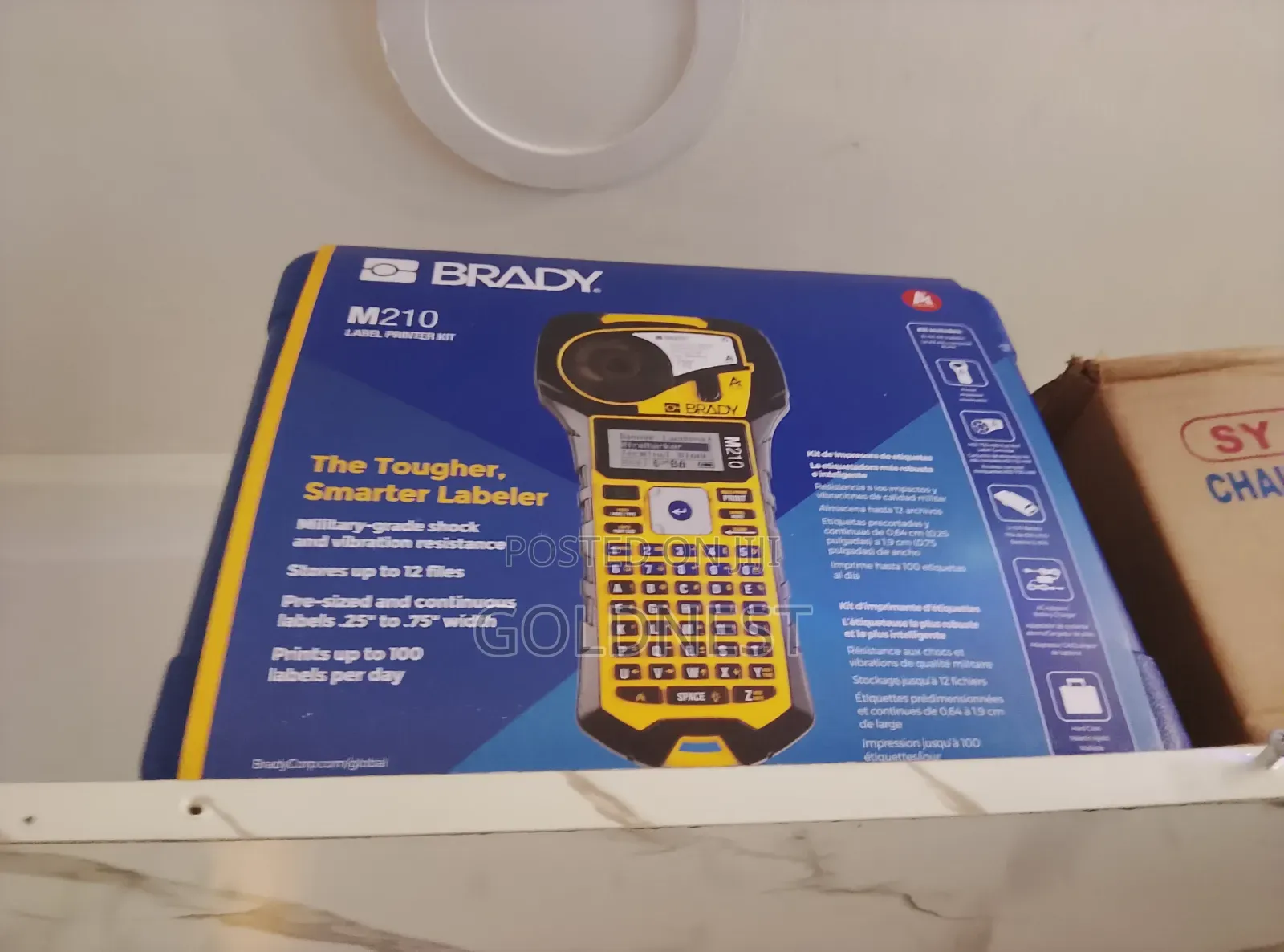 Brady M210 Handheld Label Printer Kit,