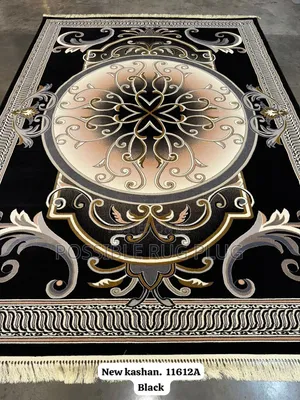 Red Kashan Center Rug