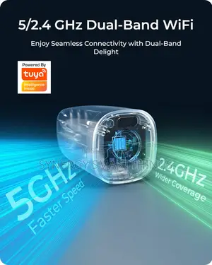 6MP Tuya 2.4/5g WiFi POE IP Security Bullet Camera