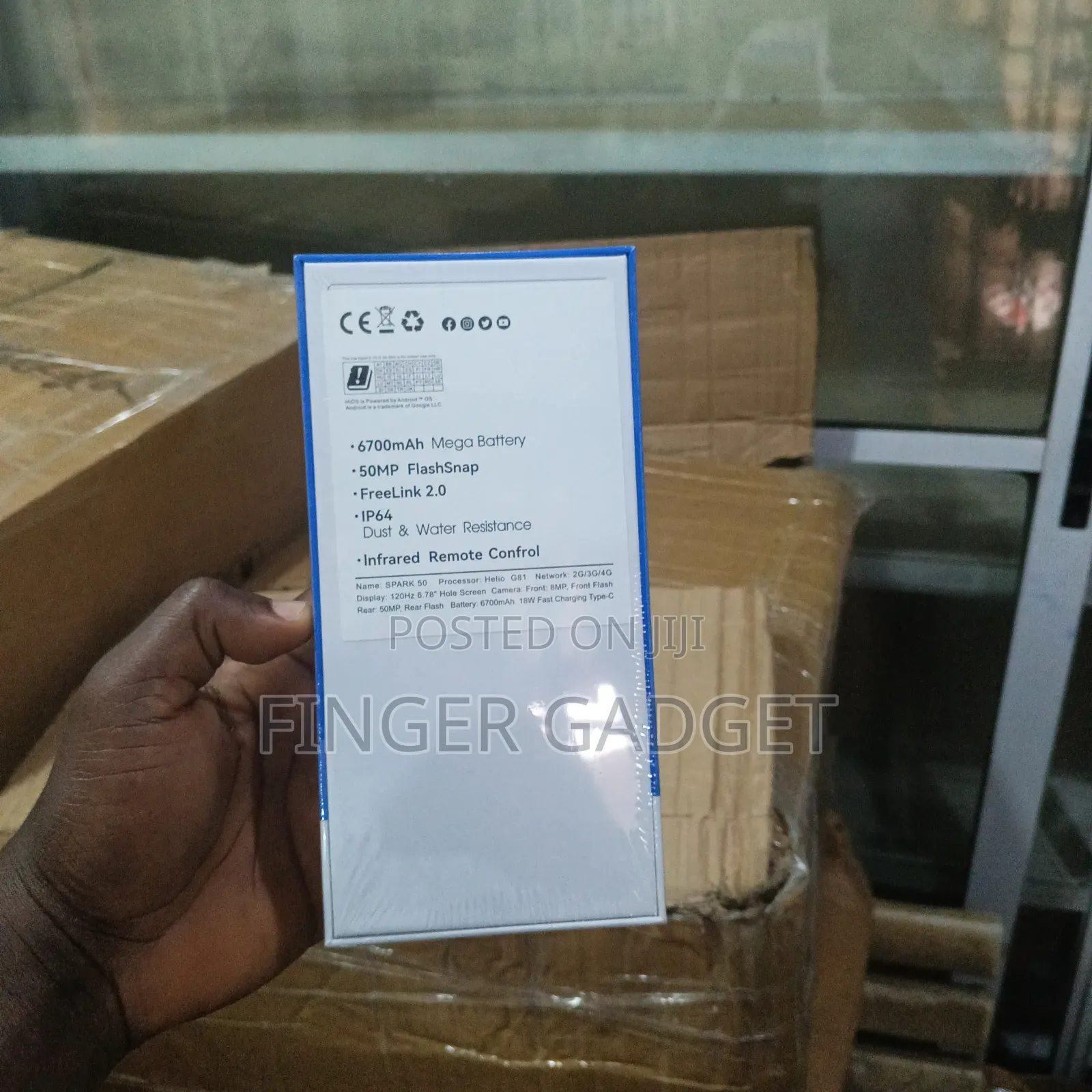 New Tecno Spark 50 128 GB