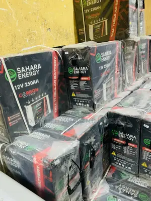 12v 250ah SAHARA ENERGY Tubular Battery