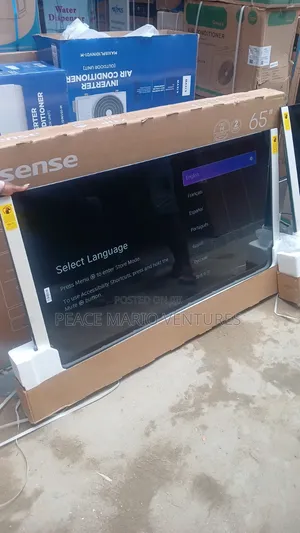 Hisense 65" Smart Television Uhd With 2years  Warranty