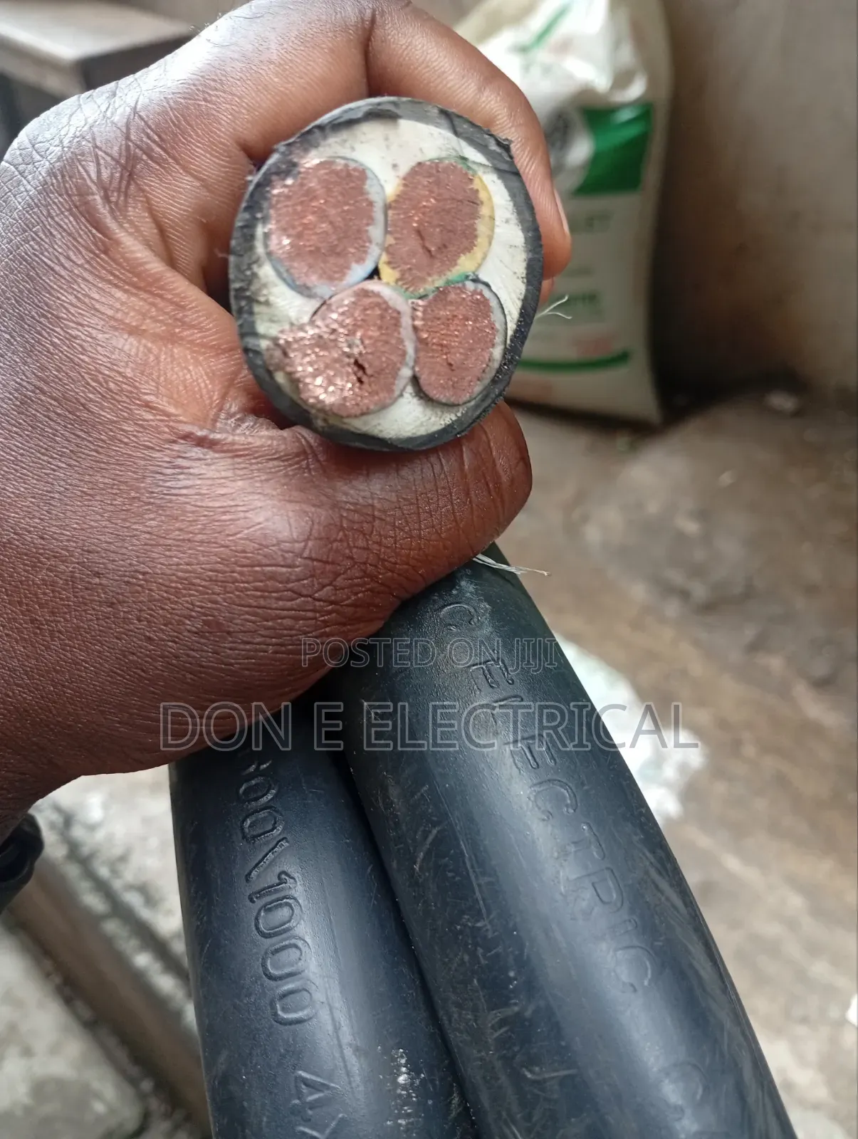 70mm 4core DC Flexible Cable Pure Copper