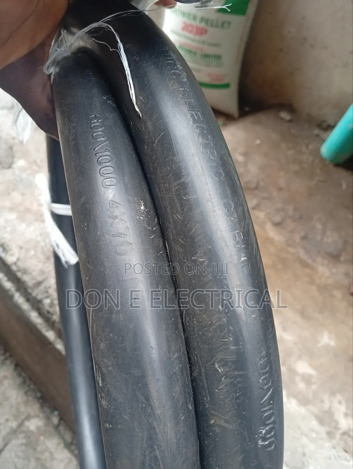 70mm 4core DC Flexible Cable Pure Copper