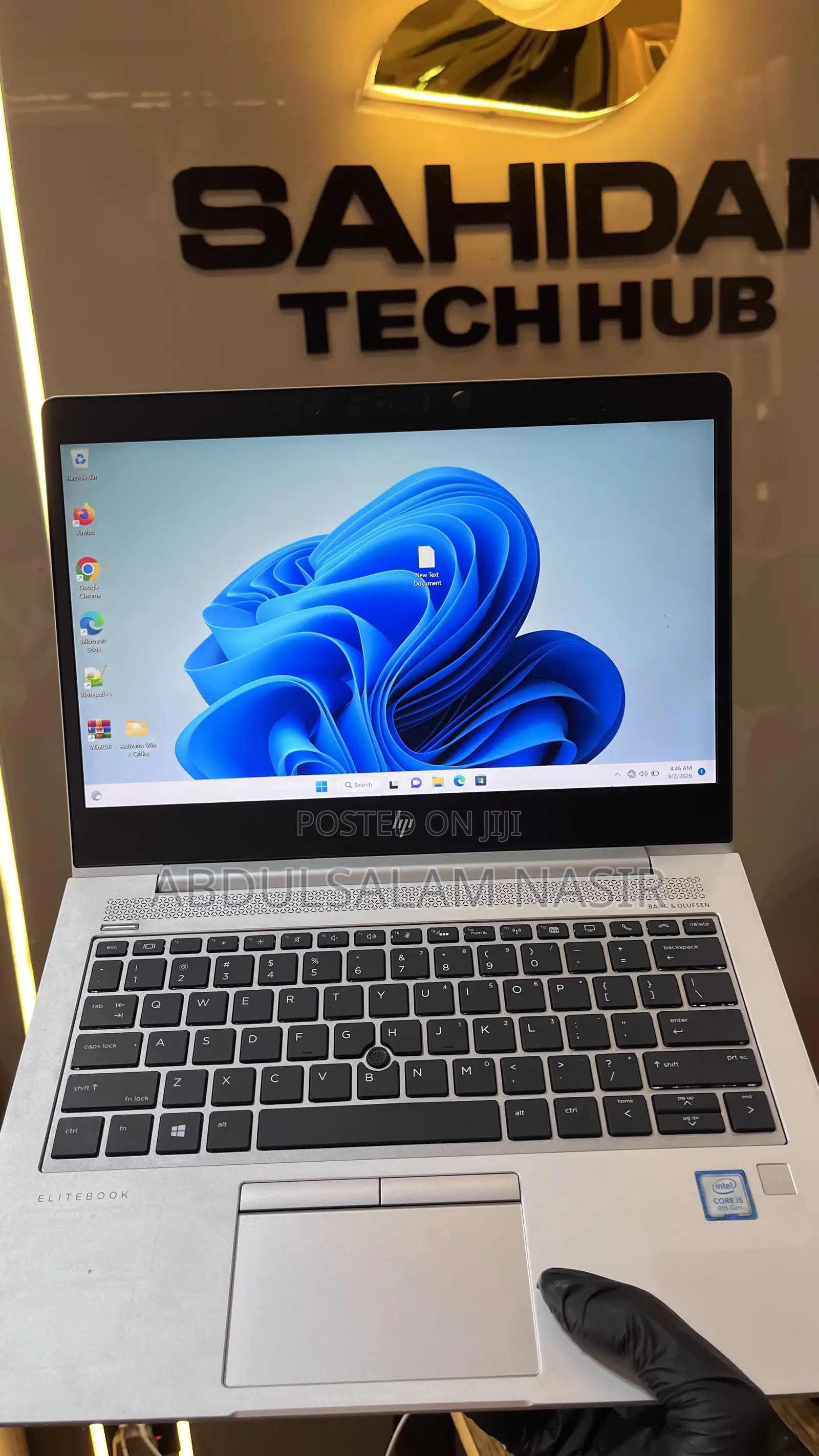 Laptop HP EliteBook 830 G5 8GB Intel Core i5 SSD 256GB