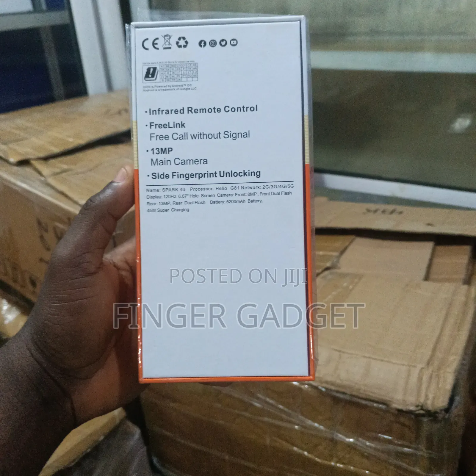 New Tecno Spark 40 Pro 256 GB