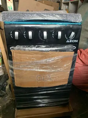 Brand New Aeon 3+1 Standing Cooker (3 Gas Burners, 1 Electric Hotplate