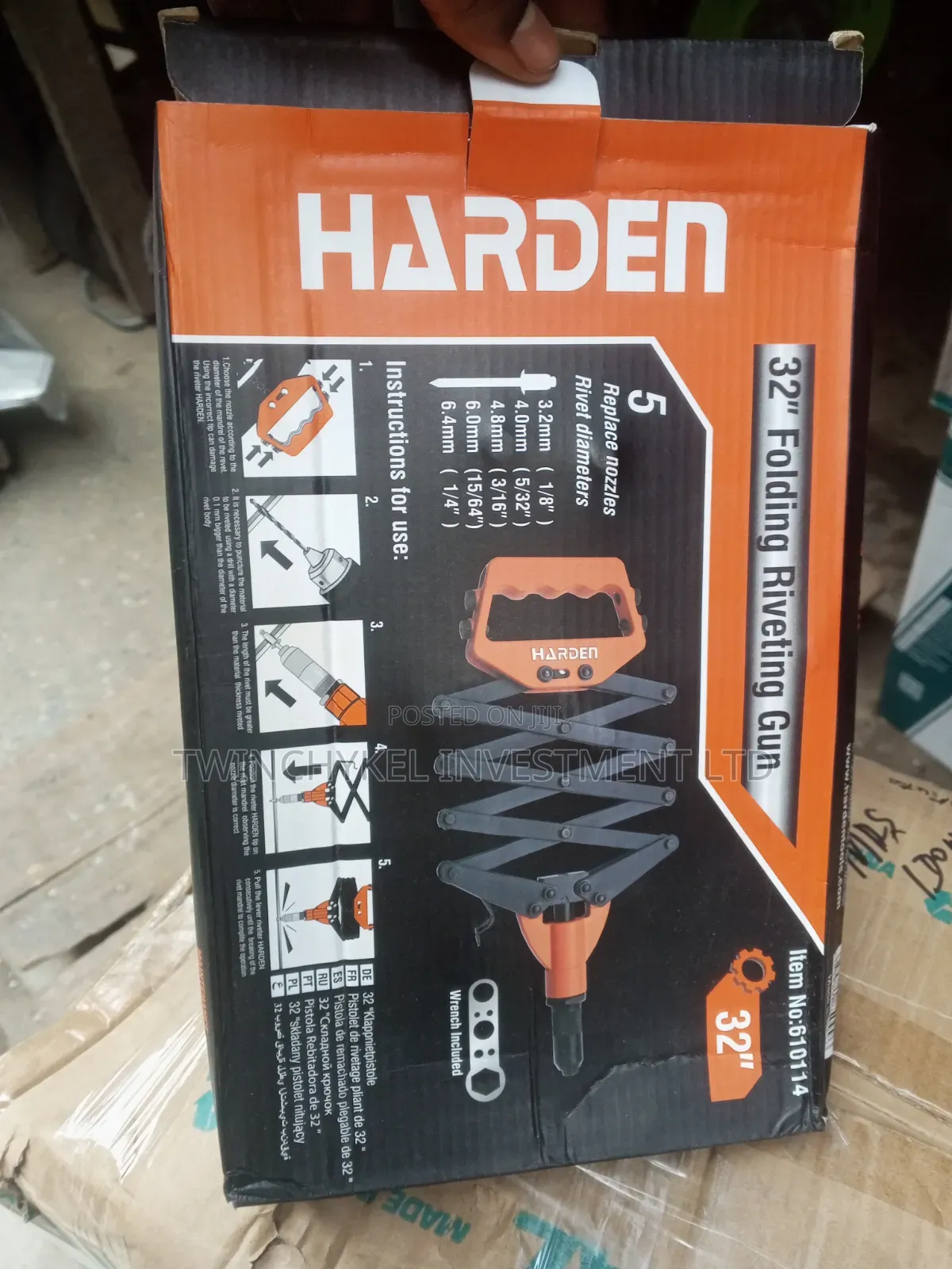 Harden Pumping Rivet