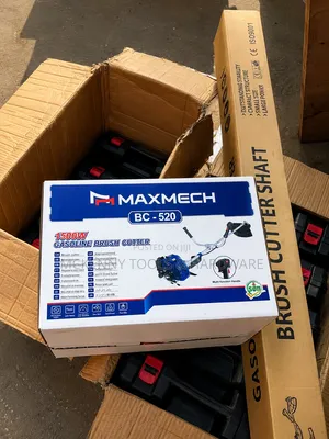 MAXMECH BC-520 1500W Gasoline Brush Cutter | Heavy Duty Grass Cutter