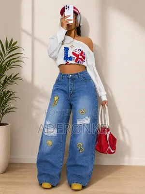 Quality Luxury Lady's Jeans Available in Sizes