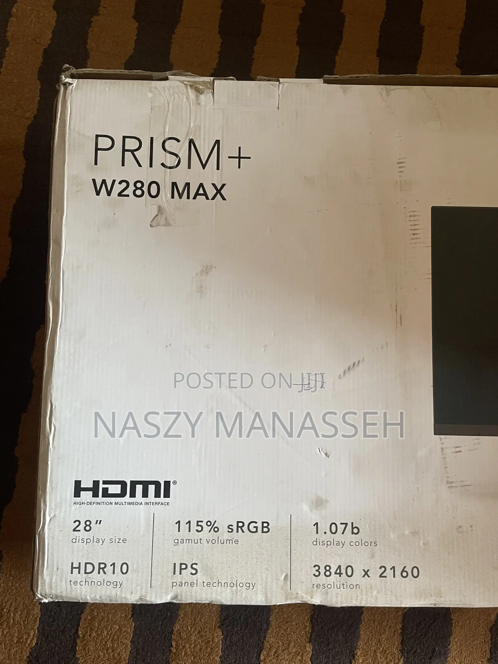 Prism+ W280 Max 28" 4k Uhd Ips
