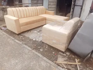 Standand L Form Sofa With Additional Single