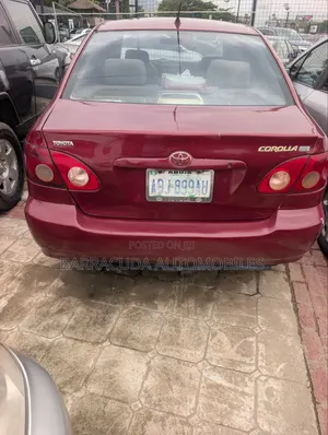 Toyota Corolla 2003 Red