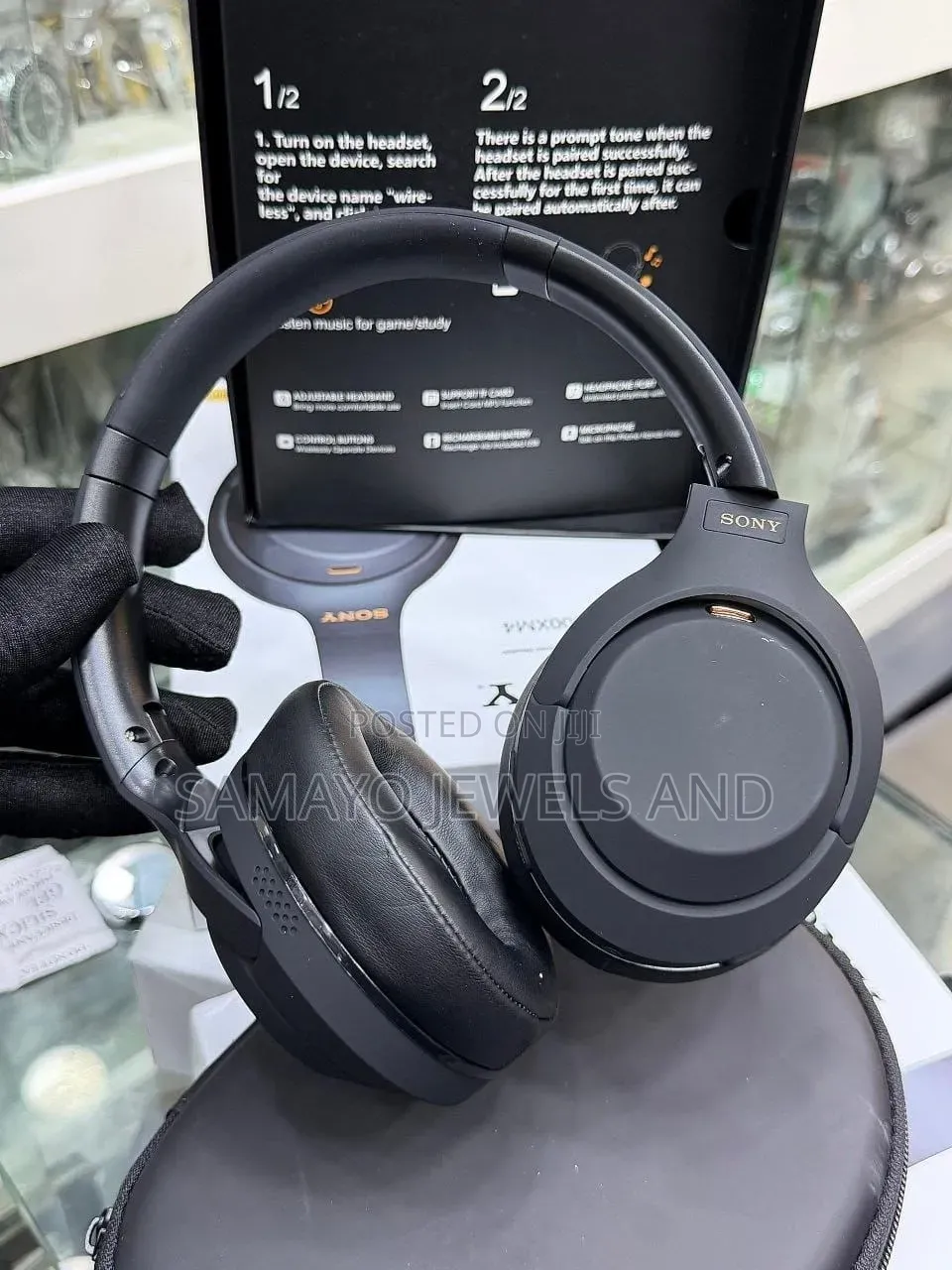 Wireless Noise Cancelling Stereo Headset