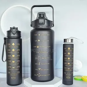 3 in 1 Motivational Water Bottle