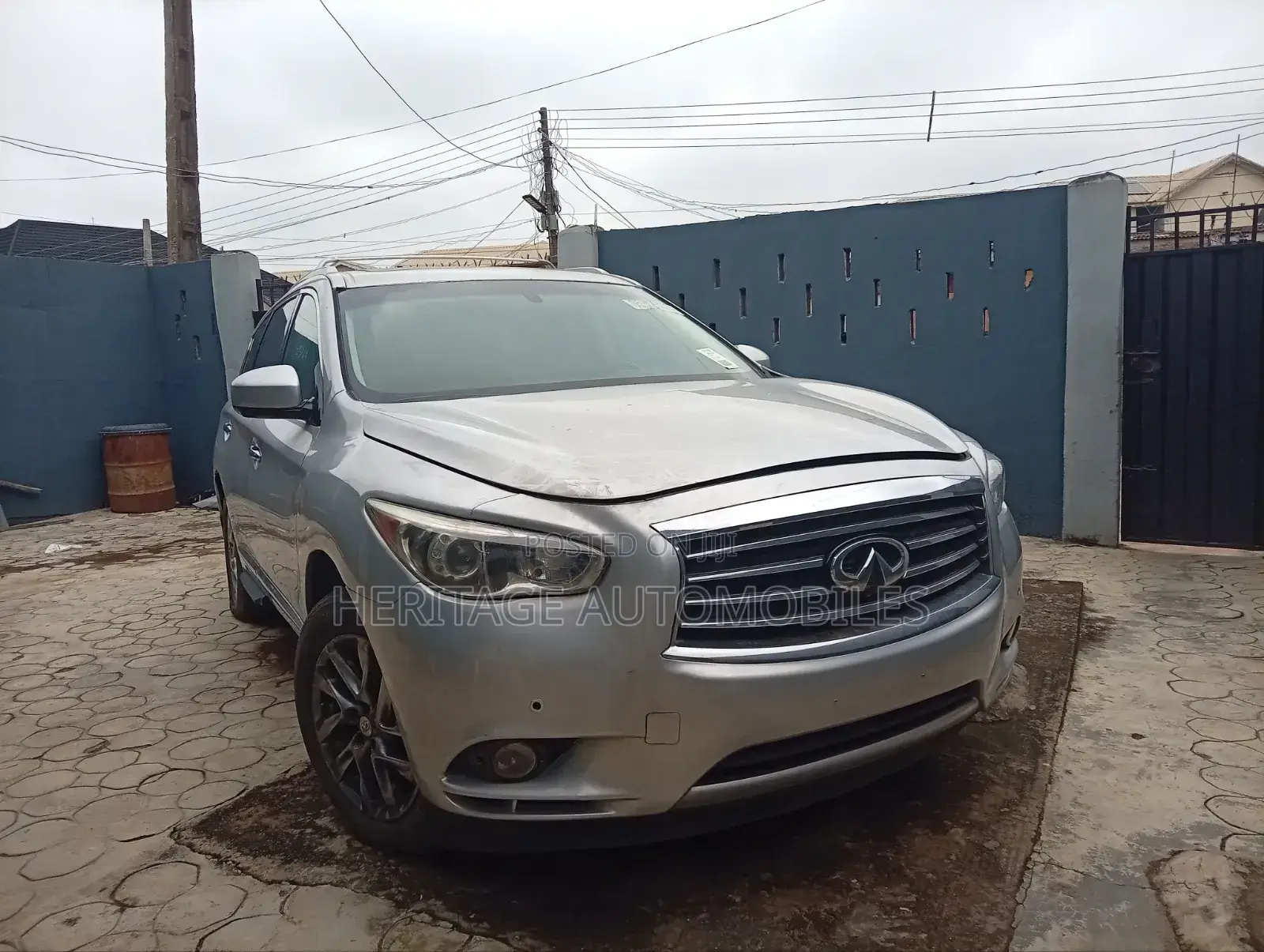 Infiniti JX 2012 Silver