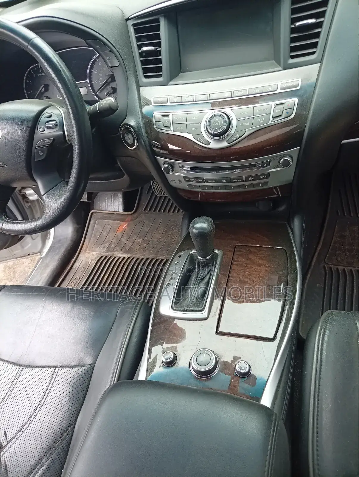 Infiniti JX 2012 Silver