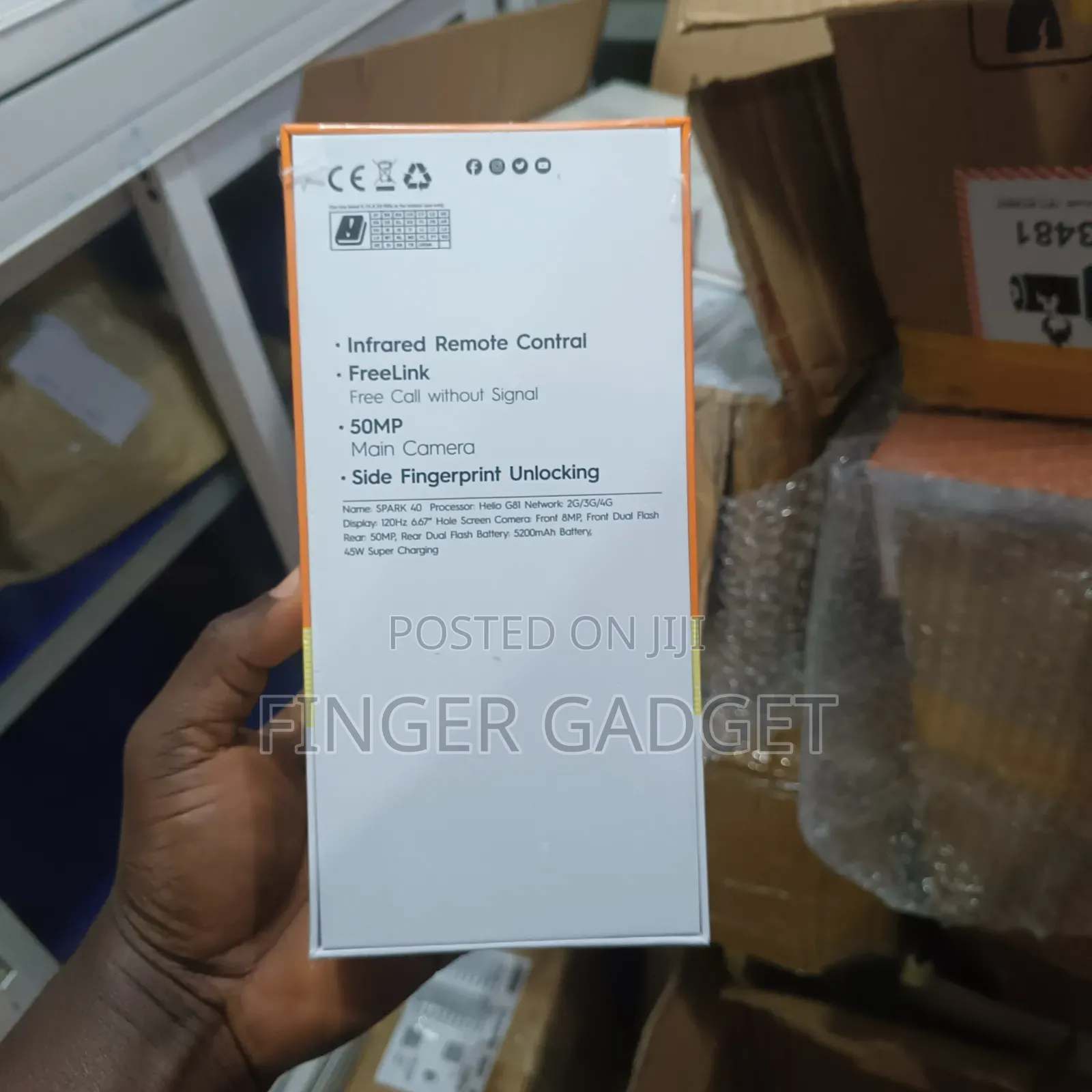 New Tecno Spark 40 256 GB