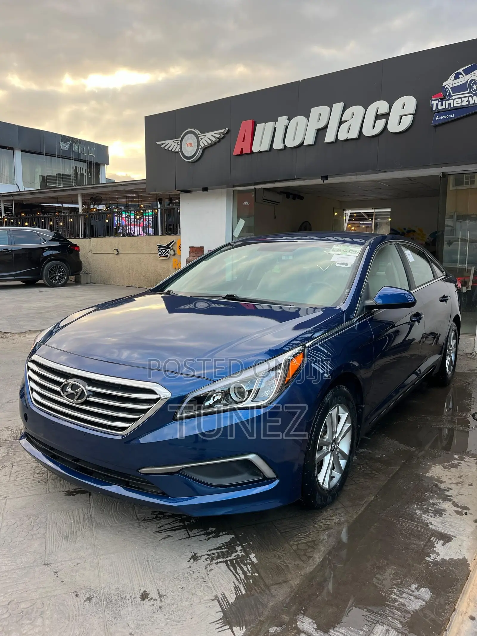 Hyundai Sonata 2016 Blue